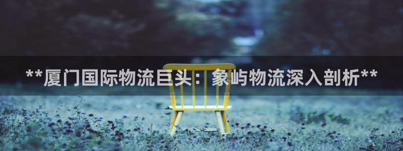 28圈合法吗：**厦门国际物流巨头：