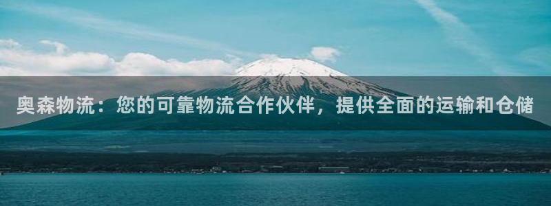 28圈官网链接：奥森物流：您的可靠物