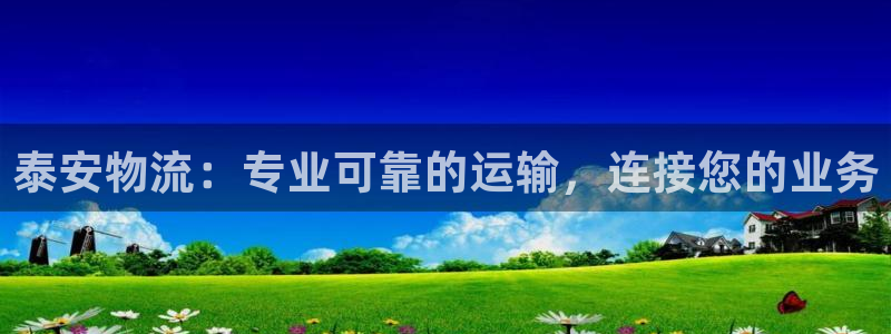 28圈登录网：泰安物流：专业可靠的运