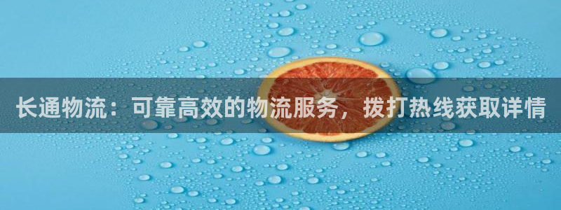 28圈里的财神：长通物流：可靠高效的